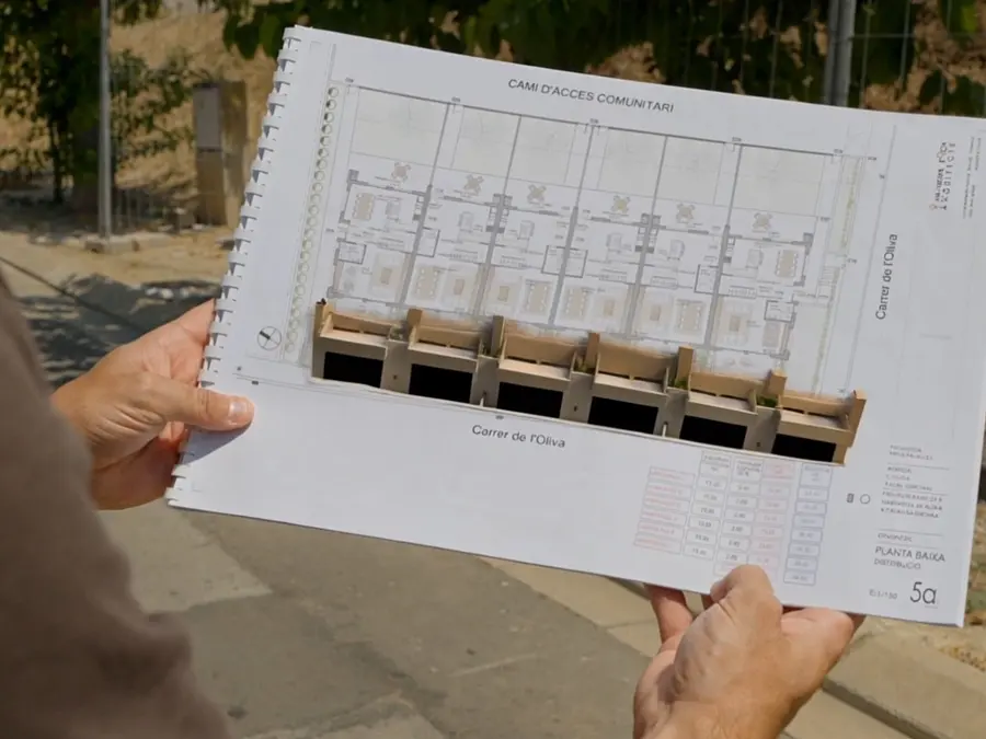 El proyecto, sobre el propio solar